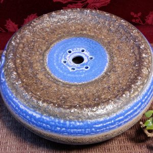 藍晶圓壺承